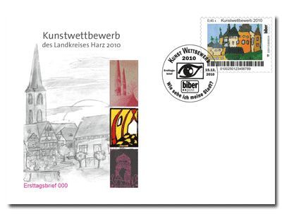 Briefmarken biber post