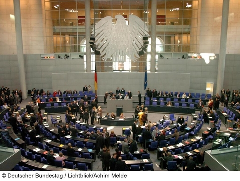 Plenarsitzung Deutscher Bundestag 08.11.2005