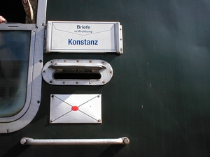 Bahnpost-Briefkasten