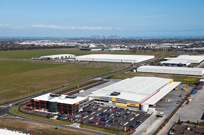 DHL-Luftfrachtzentrum Melbourne
